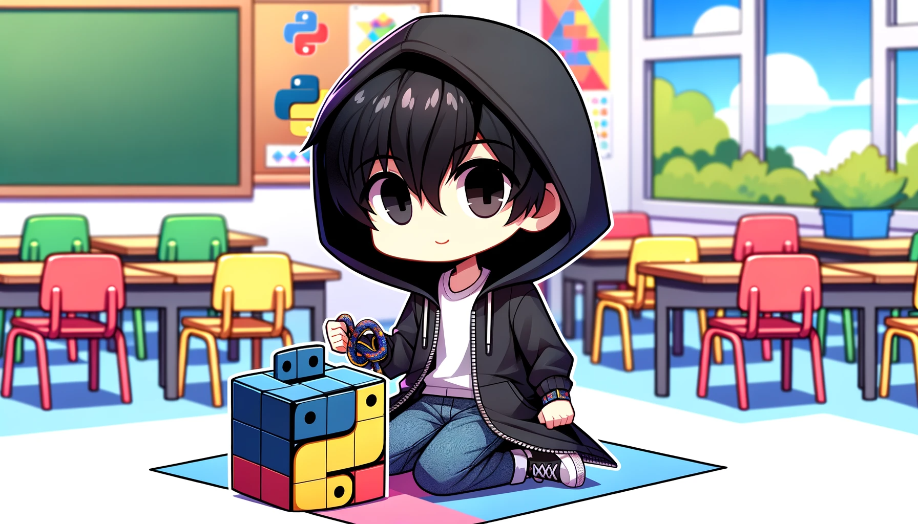 Pythonの変数やデータ型を学ぶセッション2のイメージ