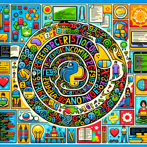 Python基礎の反復復習のコラージュ