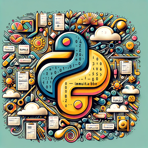 Pythonのタプルの創造的な画像