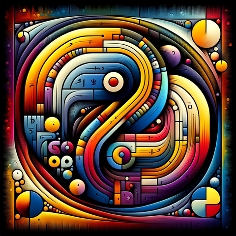 Pythonのセット操作の抽象芸術